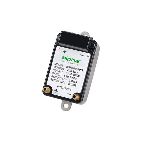 Trasduttore di pressione differenziale - 165 - Alpha Instruments Company - capacitivo / 4-20 mA / 5 V DC