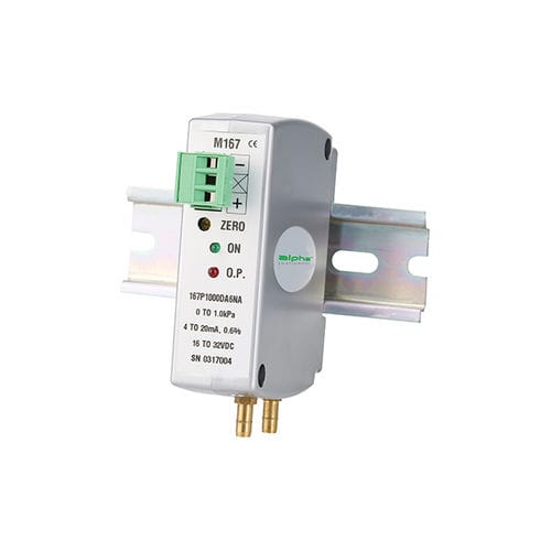 Trasduttore di pressione differenziale - 167  - Alpha Instruments Company - 4-20 mA / 2 cavi / morsettiera