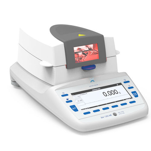 Bilancia per umidità da laboratorio - EM120-HR - Precisa Gravimetrics AG - a infrarossi / chilogrammo / con display LCD