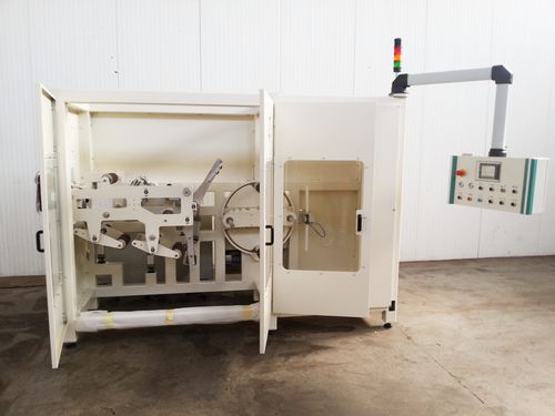Avvolgitore-svolgitore di pellicole di plastica - FADA ITALIA SRL - di carta / per tessuti / automatico
