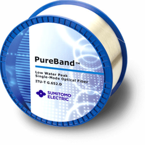 Cavo ottico di alimentazione - PureBand™ - Sumitomo Electric Ltd - rinforzato / ad uso industriale / monomodale