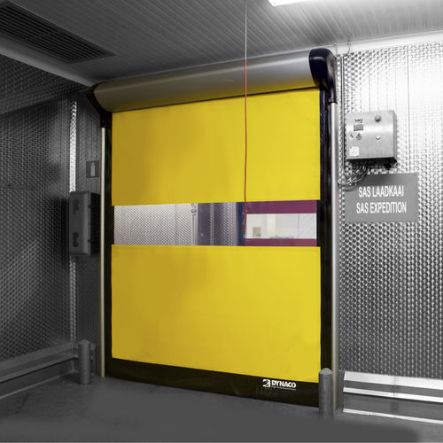 Porta ad avvolgimento - D-313 - Entrematic Dynaco - in acciaio inossidabile / in alluminio / in PVC