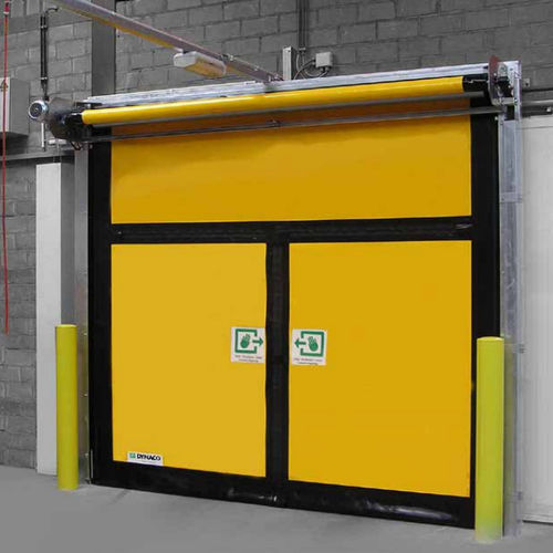 Porta ad avvolgimento - M2 - Entrematic Dynaco - in acciaio inossidabile / in PVC / industriale