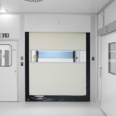 Porta ad avvolgimento - D-311 - Entrematic Dynaco - in acciaio inossidabile / in PVC / industriale