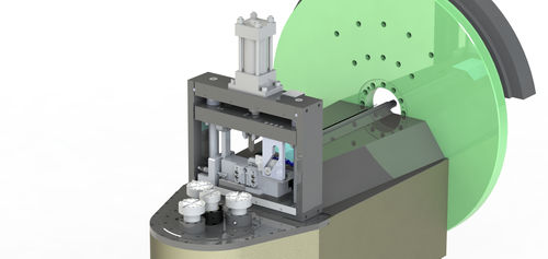 Sistema di taglio a lama - TC12 - aim inc - per metallo / per tubi / controllato da PLC