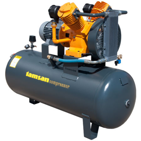 Compressore a pistone - TAMKO 1500 Y - tamsan compressor - d'aria / con motore elettrico / fisso