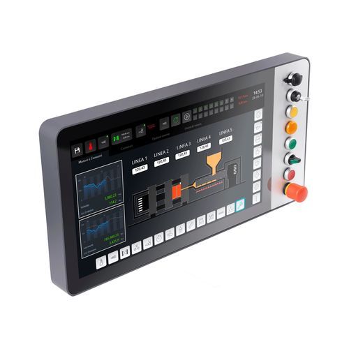 Monitor TFT - ERGO series - ESA elettronica - a tecnologia capacitiva proiettata / con touch screen multitouch / con touch screen capacitativo