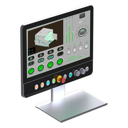 HMI con touch screen multitouch - Lumia  - ESA elettronica - con touch screen capacitativo / montato su braccio / 1920 x 1080