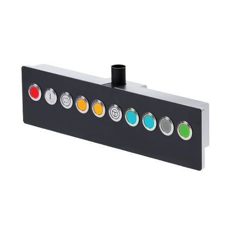 Pulsantiera a 10 pulsanti - PBOX LUMIA - ESA elettronica - IP65 / compatta / in alluminio