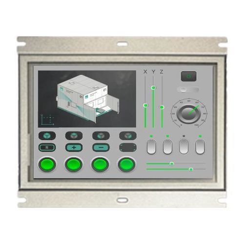 Panel PC con touch screen resistivo - EW208 - ESA elettronica - 8" / 800 x 600 / Intel® Celeron J1900