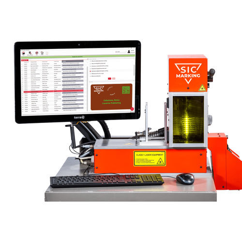 Macchina di marcatura laser - TAGMARK - SIC Marking - per metallo / da banco / per targhe