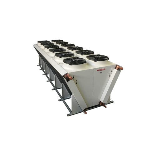 Condensatore a V - VCE series - FRIMETAL - assiale / ventilato / in acciaio