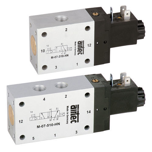 Distributore pneumatico a comando elettrico - ICK series - AIRTEC Pneumatic - a cassetto / a 5/2 vie / a 5/3 vie
