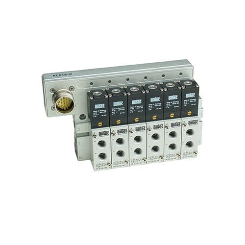 Blocco valvola pneumatico - RE series - AIRTEC Pneumatic - a cassetto / a 3/2 vie / a 5/2 vie