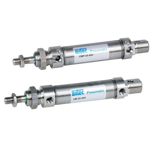 Cilindro mini - CM series - AIRTEC Pneumatic - pneumatico / a pistone / a pistone magnetico
