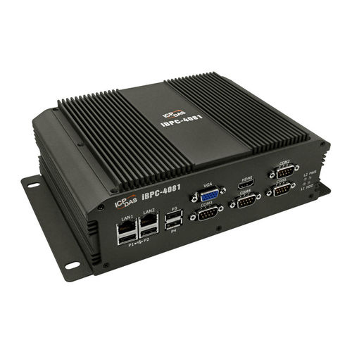 PC embedded - iBPC series - ICP-DAS - Intel® Atom E3800 product family / Intel® Atom E3845 / Intel® Core™ i3-6100U