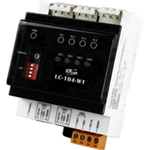 Modulo di controllo RS485 - SC-4104-W1 - ICP-DAS - di uscita / di temperatura / a 8 I/O