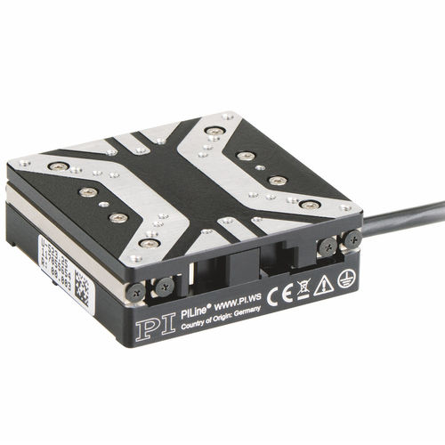 Piastra di posizionamento lineare - U-523 PILine® - Physik Instrumente - piezoelettrica / 1 asse / compatta