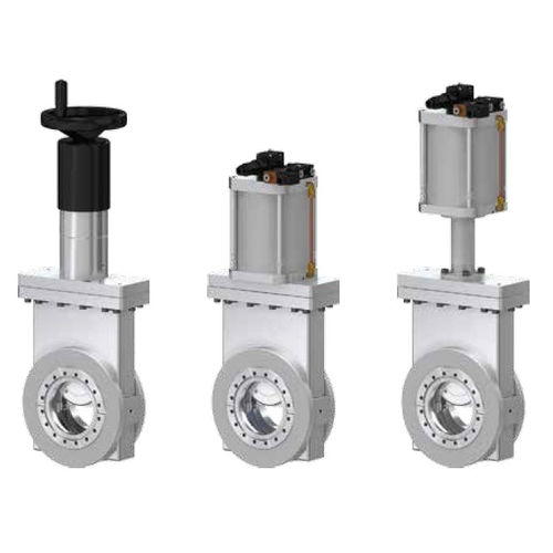 Valvola a saracinesca - 481 series - VAT Vakuumventile AG - con volante / pneumatica / di arresto
