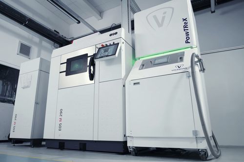 Sistema di recupero di polveri metalliche - PowTReX - VOLKMANN - ad aspirazione / per produzione additiva