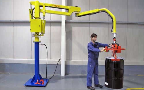 Manipolatore pneumatico - DALMEC - elettrico / con presa / per alimenti