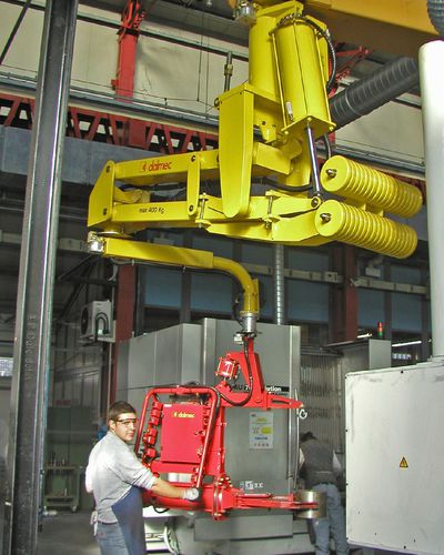 Manipolatore pneumatico - DALMEC - meccanico / con presa / per componenti meccaniche