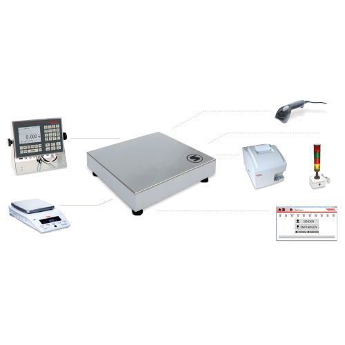 Bilancia contapezzi - 5803 - Soehnle Industrial Solutions GmbH - con monitor separato / RS-232 / in acciaio inossidabile
