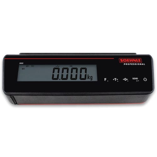 Terminale di pesatura display LCD - 3800 - Soehnle Industrial Solutions GmbH - benchtop / con batteria