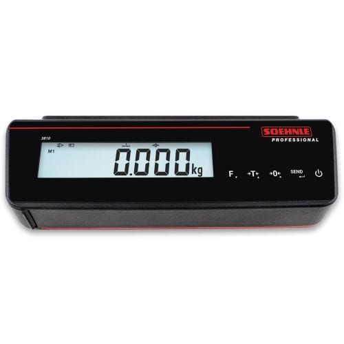 Terminale di pesatura display LCD - 3810 - Soehnle Industrial Solutions GmbH - benchtop / IP67 / con batteria