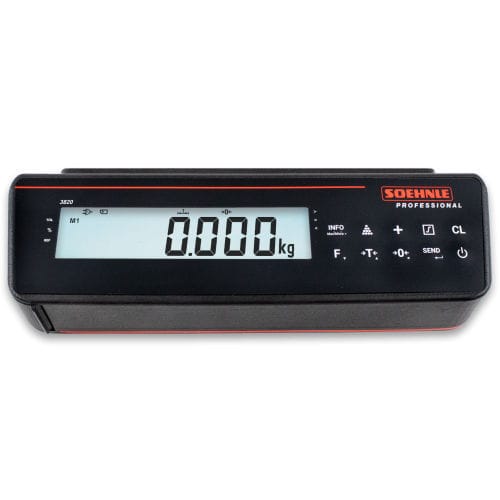Terminale di pesatura display LCD - 3820 - Soehnle Industrial Solutions GmbH - benchtop / IP67 / senza fili