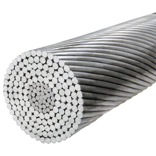 Cavo elettrico resistente alla corrosione - ACSR  - De Angeli Prodotti - cordato a trefoli / in alluminio / per forte carico meccanico