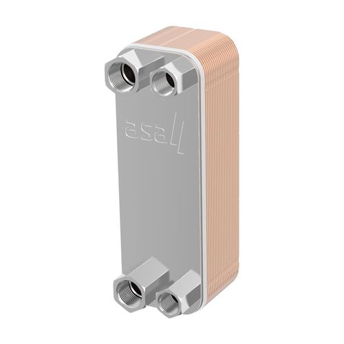 Scambiatore di calore a piastre saldo brasate - E - ASA technology Produktions- und Vertriebs GmbH - liquido/liquido / in acciaio inossidabile / compatto