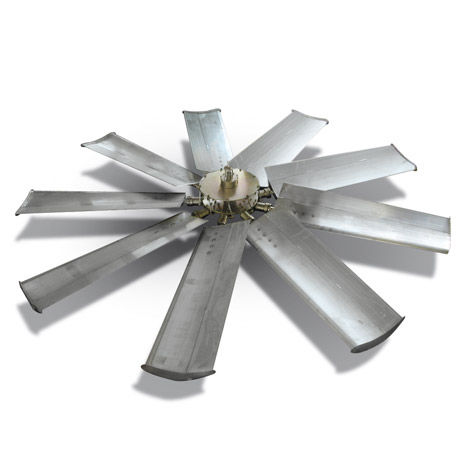 Pale del ventilatore a flusso assiale - AVP Series - comet fans - in alluminio / a lame multiple