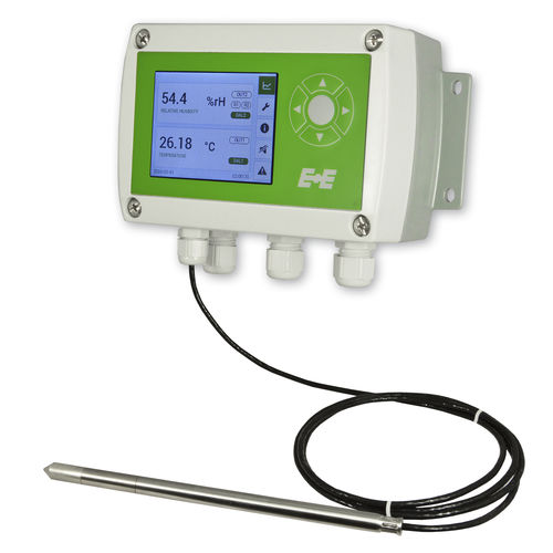 Sensore di temperatura e di umidità di gamma superiore - EE310 - E+E ELEKTRONIK - relativa / assoluta / a parete
