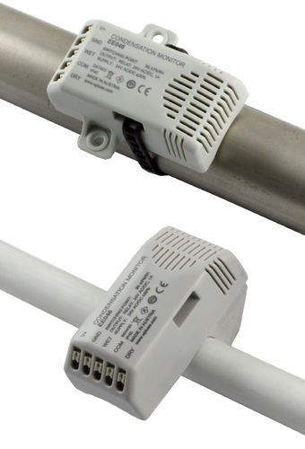 Rilevatore di condensa - EE046 - E+E ELEKTRONIK - per tubazioni / per misurazione di umidità / con uscita a relè