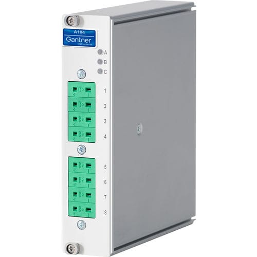 Modulo di I/O analogico - Q.brixx XE A104 TCK - Gantner Instruments - EtherCAT / a 8 ingressi analogici / da incasso