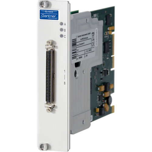 Modulo di I/O analogico - Q.raxx XE A116 - Gantner Instruments - EtherCAT / a 8 I / configurabile