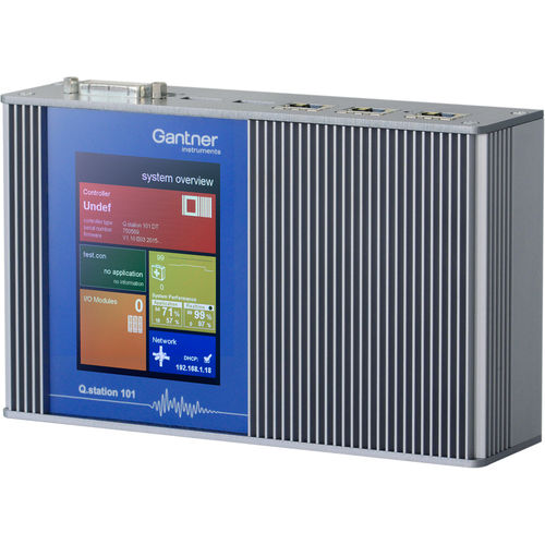 Modulo di acquisizione dati multicanale - Q.station 101D - Gantner Instruments - su guida DIN / USB / digitale