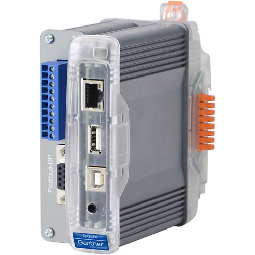 Modulo di acquisizione dati su guida DIN - Q.gate DPT - Gantner Instruments - USB / interfaccia Ethernet / con controllore