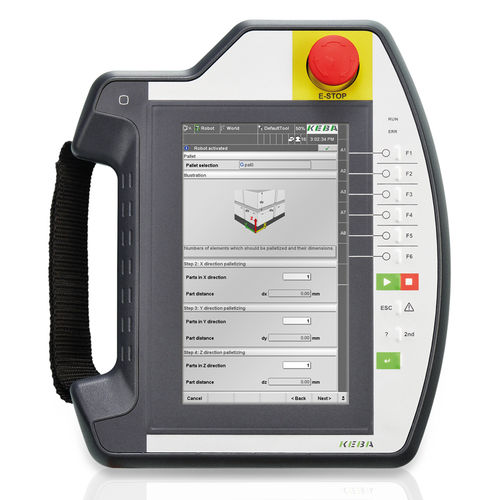 Pannello operatore con touch screen resistivo - KeTop T70 - KEBA Group AG - con tastiera / mobile / portatile
