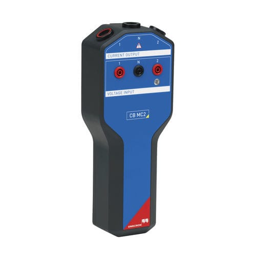 Sistema di misurazione antifurto - CB MC2 - OMICRON electronics - per contatto diretto / per apparecchio di commutazione a bassa tensione