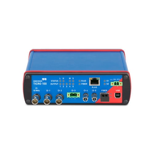 Convertitore PTP - TICRO 100  - OMICRON electronics - Ethernet / IEEE 1588 / programmabile