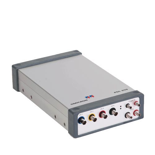 Strumento di misura di scarica parziale - PDL 650 - OMICRON electronics - acustico / di trasformatori