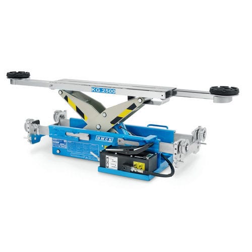 Cric martinetto con ruote (sollevatore con ruote) - TOP LINE - OMCN SOLLEVAMENTO - meccanico / 2,5 tonnellate / per automobile