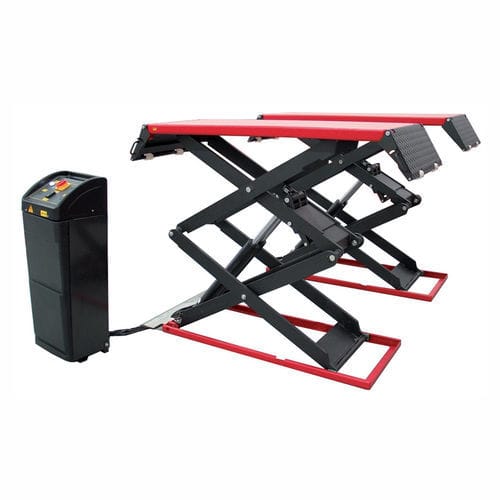 Ponte sollevatore a doppia forbice - STRATOS SR40 - WERTHER - SOLLEVAMENTO - 4 tonnellate / idraulico / per automobile