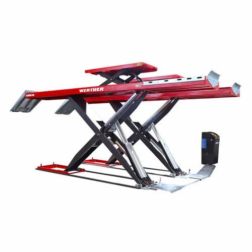 Ponte sollevatore a doppia forbice - SATURNUS 40R – 50R - WERTHER - SOLLEVAMENTO - 4 tonnellate / 5 tonnellate / idraulico