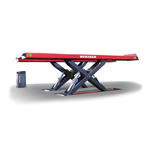 Ponte sollevatore a pantografo - TRUCK GL series - WERTHER - SOLLEVAMENTO - 10 tonnellate / 20 tonnellate / elettroidraulico