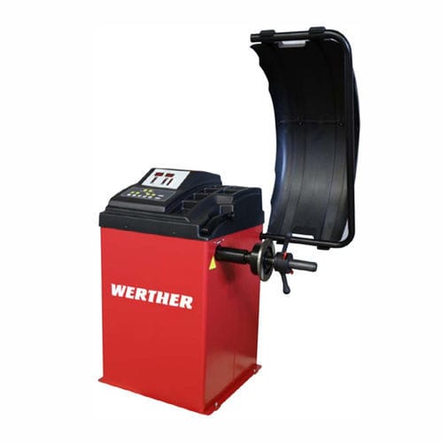 Equilibratrice per automobile - OLIMP 2500 - WERTHER - SOLLEVAMENTO - per moto / per veicolo commerciale / automatica