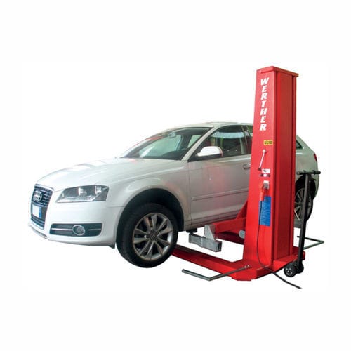 Ponte sollevatore ad una colonna - MM25 - WERTHER - SOLLEVAMENTO - 2,5 tonnellate / elettroidraulico / per automobile