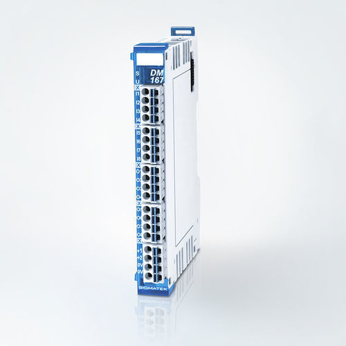 Modulo misto digitale - DM 167 - SIGMATEK GmbH & Co KG - per bus di campo / 8 ingressi digitali / 8 uscite digitali